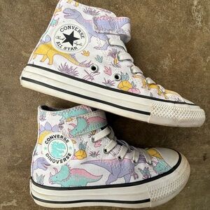 Converse Pastel Dinosaur High-Tops